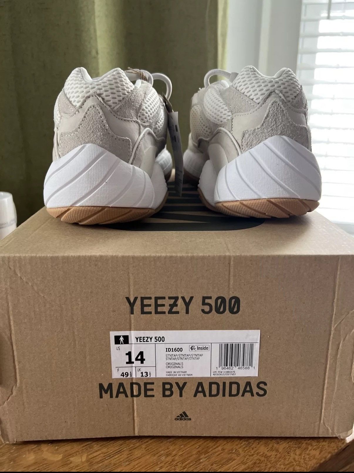 Adidas × Kanye West Size 14 - adidas Yeezy 500 Stone Taupe Size US 14 / EU 47 - 2 Thumbnail
