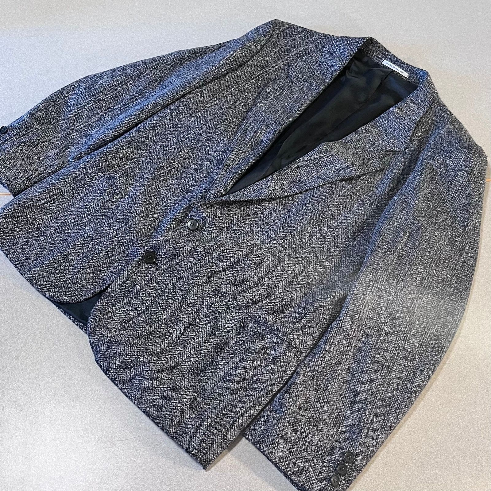 Yves Saint Laurent Vintage Yves Saint Laurent Herringbone Blazer – Size 40R Size 40R - 1 Thumbnail