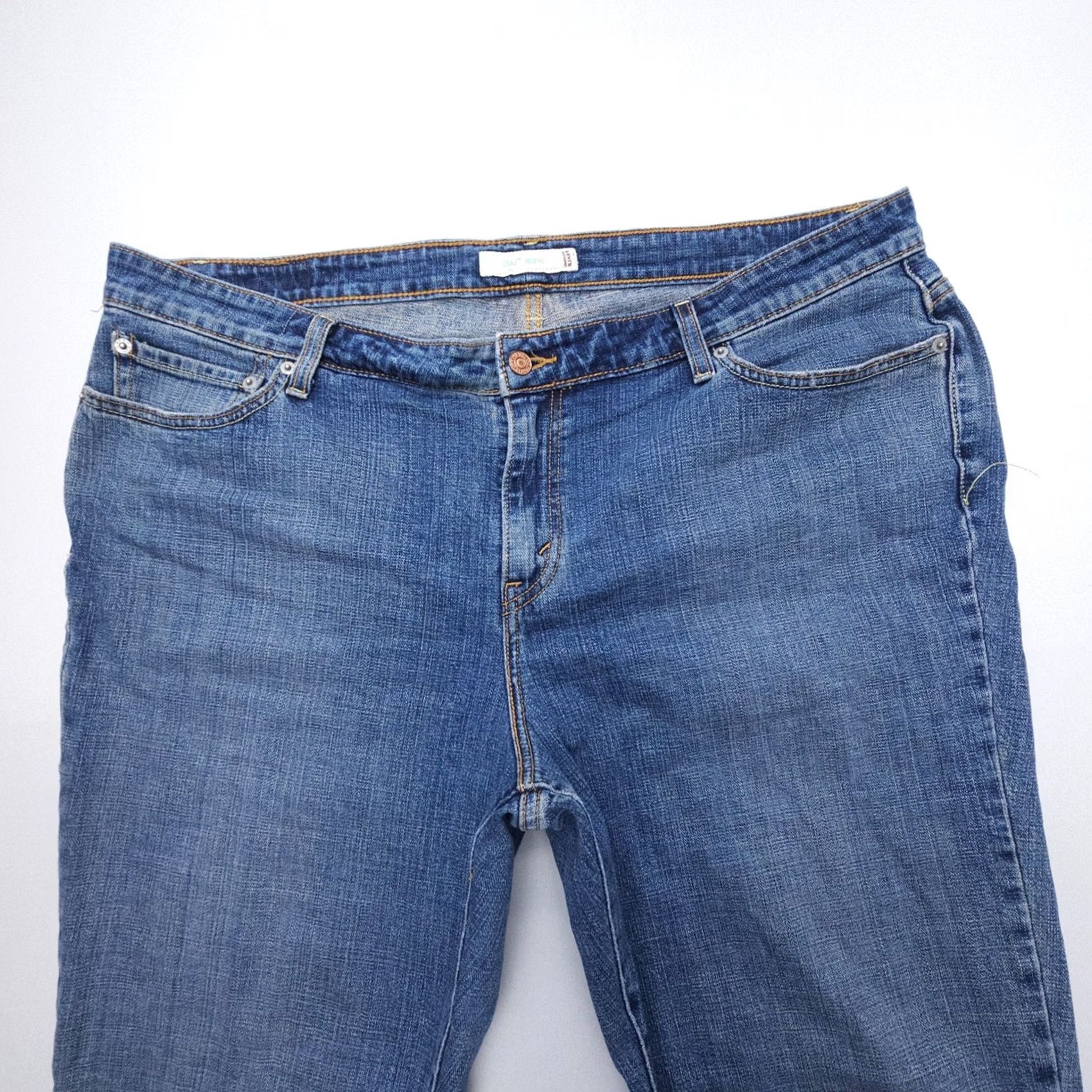 Levi's VINTAGE Levi's Jeans 590 Mid Rise Bootcut Plus 18W Blue Size 40" / US 18 - 3 Thumbnail