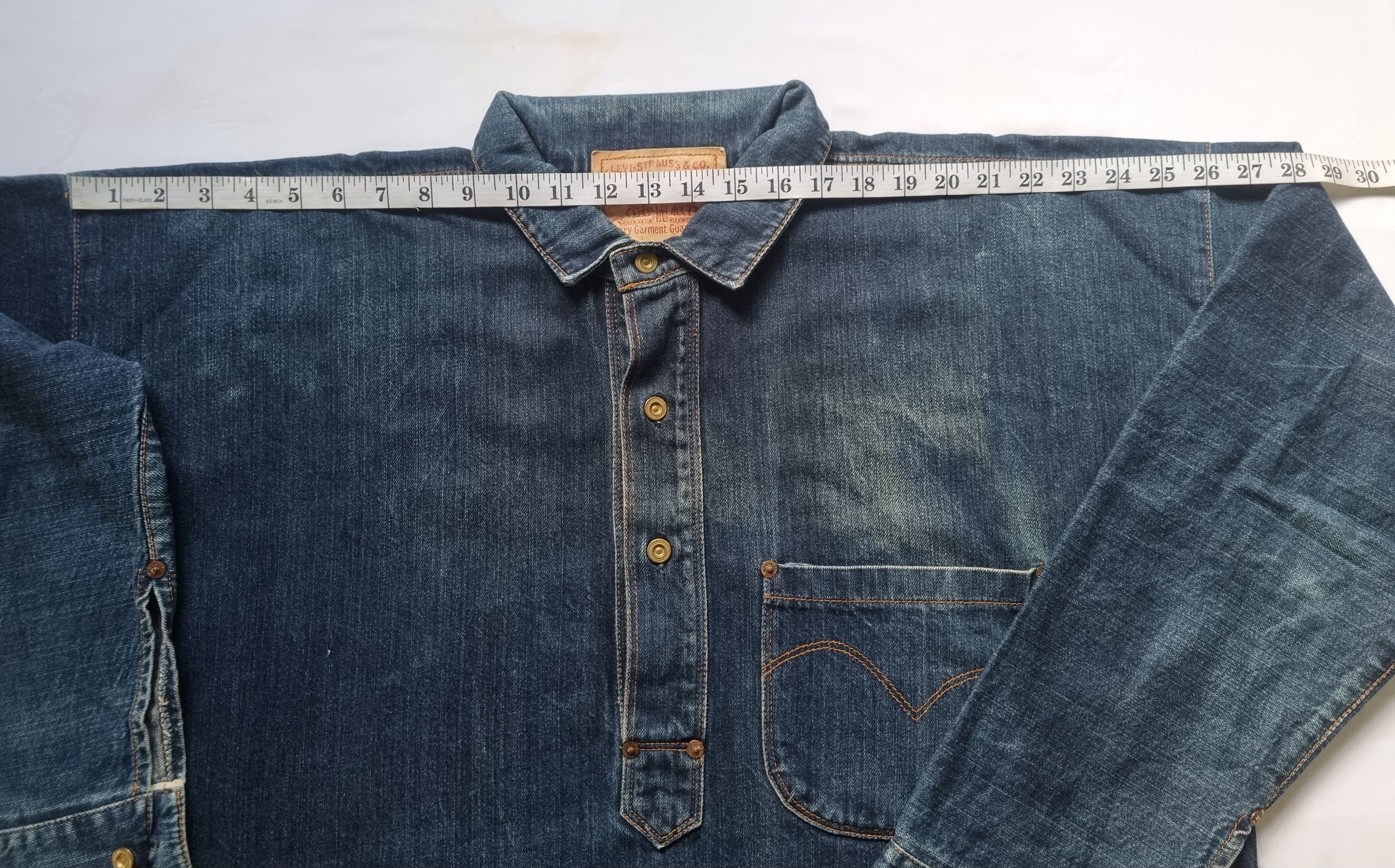 LVC × Levi's × Levi's Vintage Clothing LVC Levi's Vintage Clothing Denim Shirt Size US XL / EU 56 / 4 - 5 Thumbnail