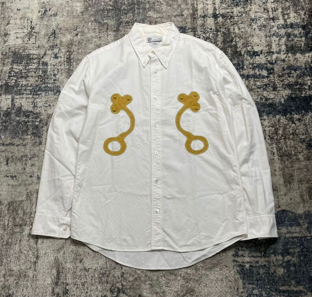 Visvim visvim giza Egyptian cotton shirt Size US M / EU 48-50 / 2 - 1 Thumbnail