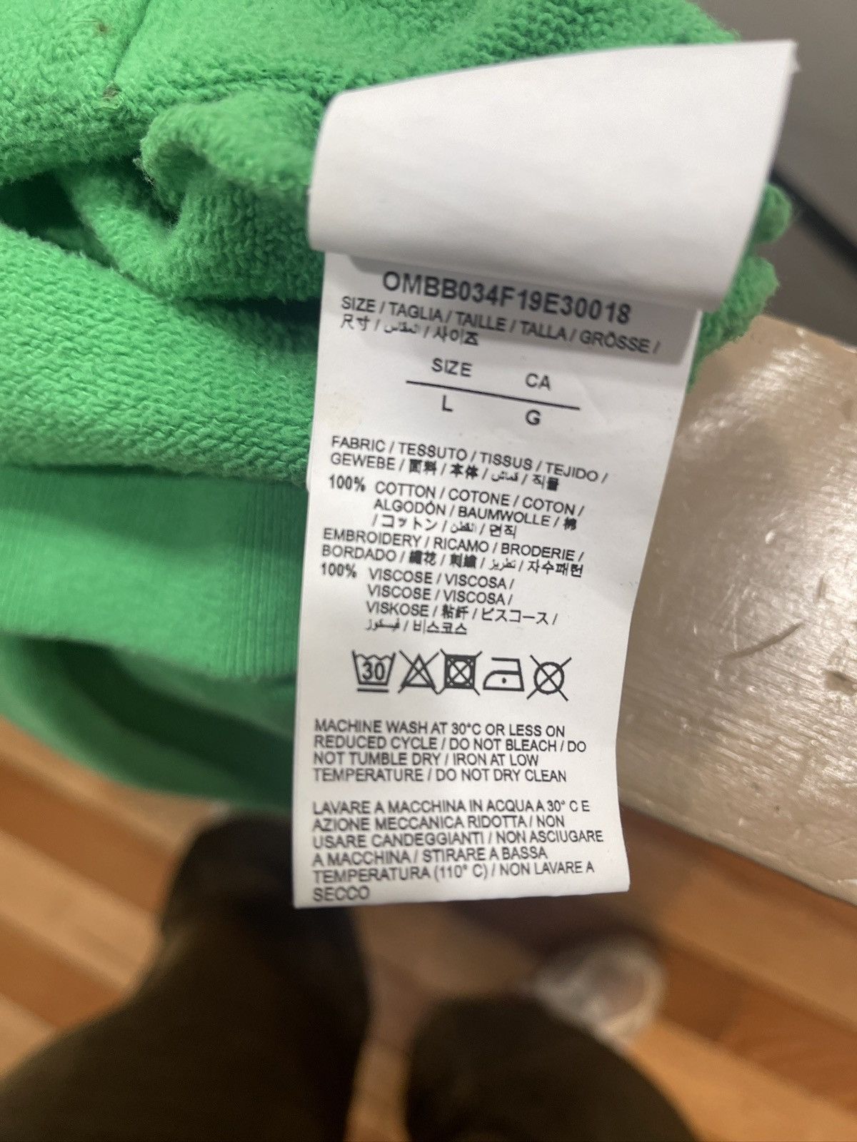 Off-White OFF WHITE x VIRGIL ABLOH PUBLIC TELEVISION MIRKO ARTIST Size US L / EU 52-54 / 3 - 9 Thumbnail