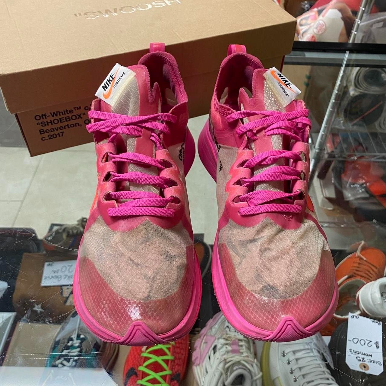 Nike Nike Off White Zoom Fly Size US 10 / EU 43 - 4 Thumbnail