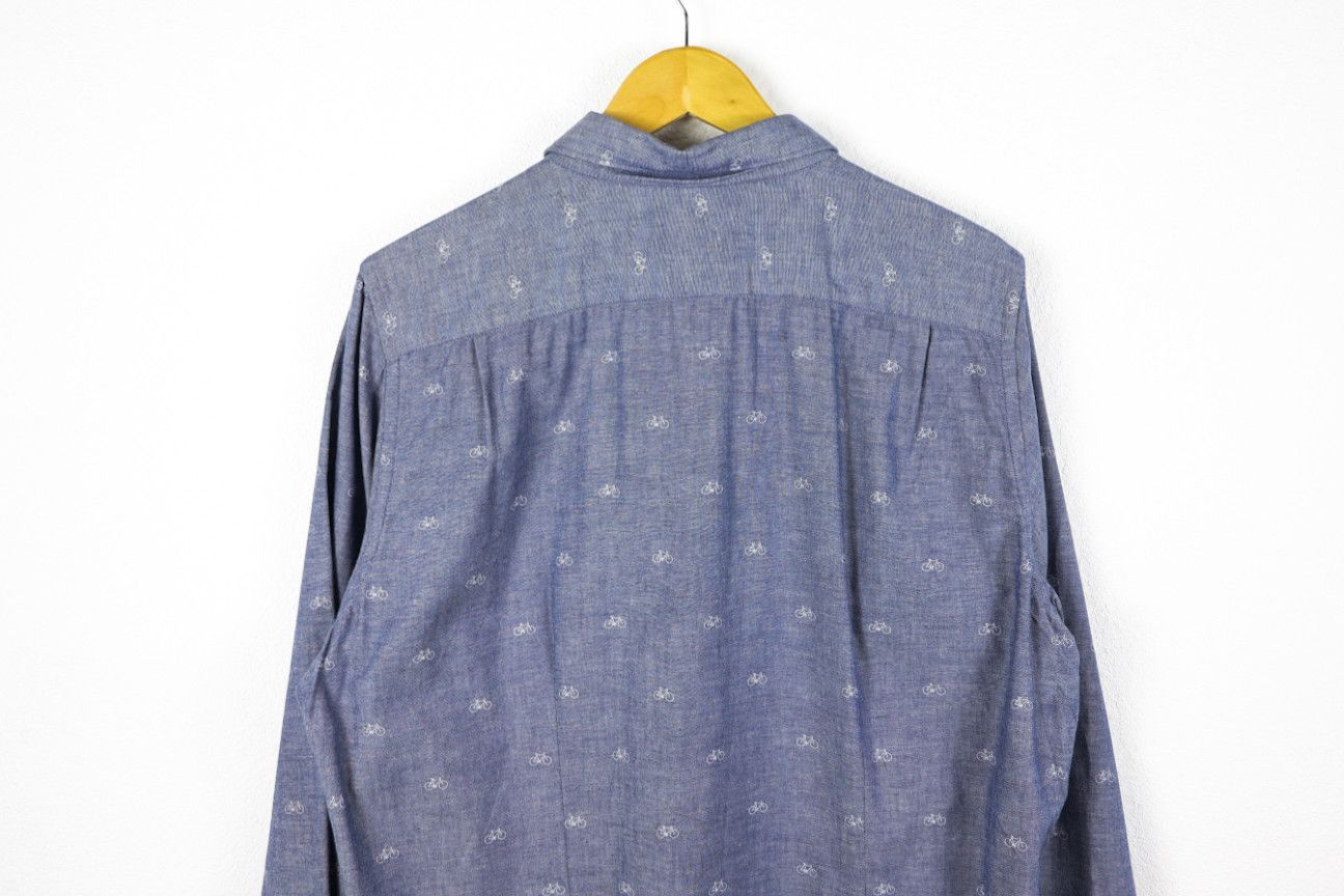 Paul Smith Paul Smith Soho Bicycles Emb Printed Shirt Size US L / EU 52-54 / 3 - 9 Thumbnail