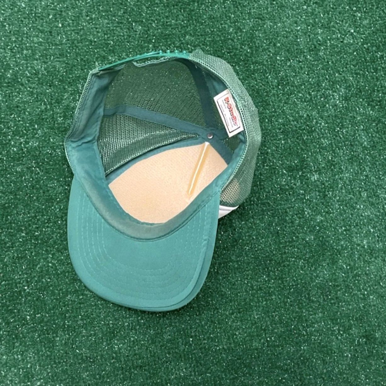 Vintage VINTAGE K Studio Volusia County Fair 1988 SnapBack Trucker Hat Green Mens Size ONE SIZE - 3 Thumbnail