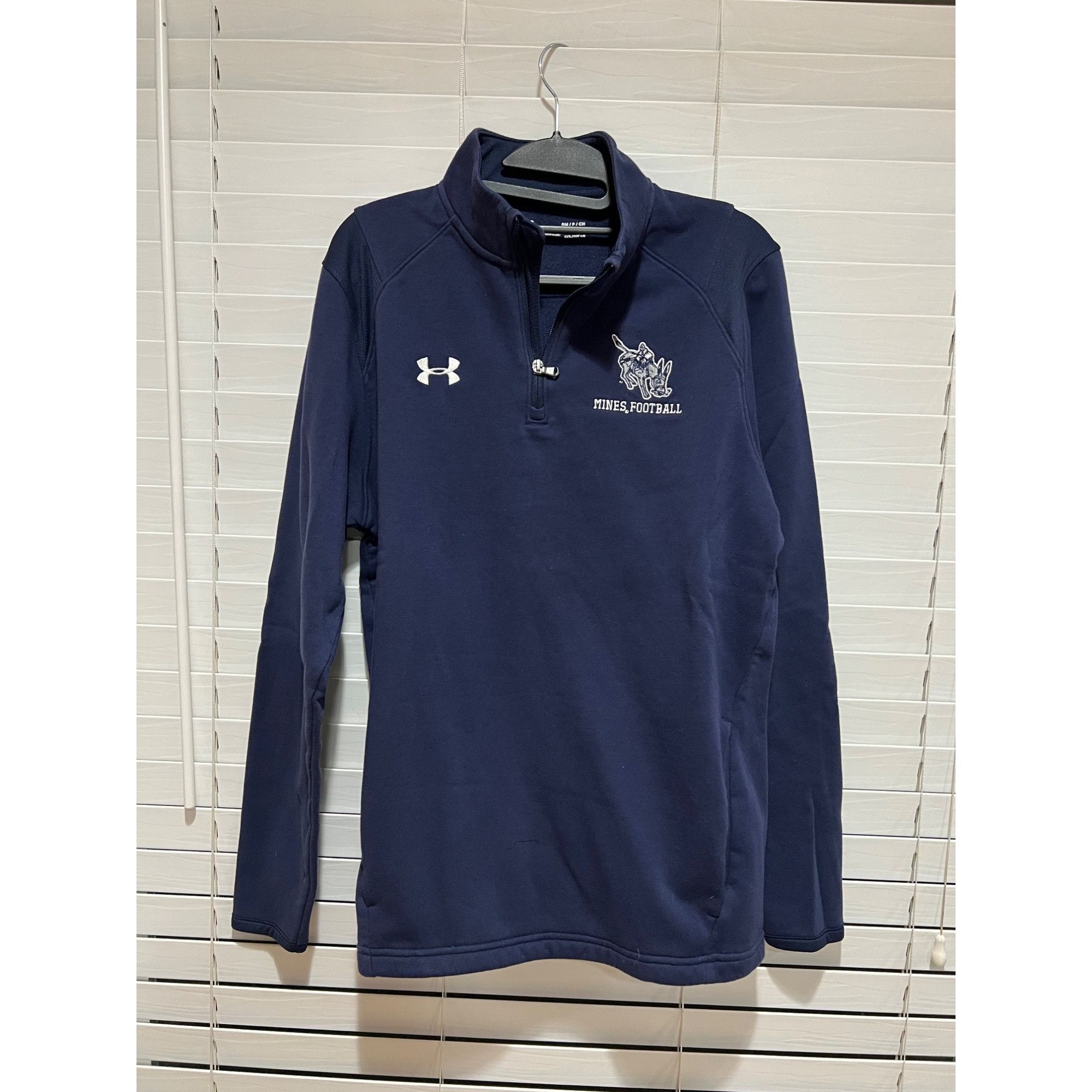 Under Armour Under Armour Colorado School of Mines Orediggers Pullover - Size US S / EU 44-46 / 1 - 1 Thumbnail