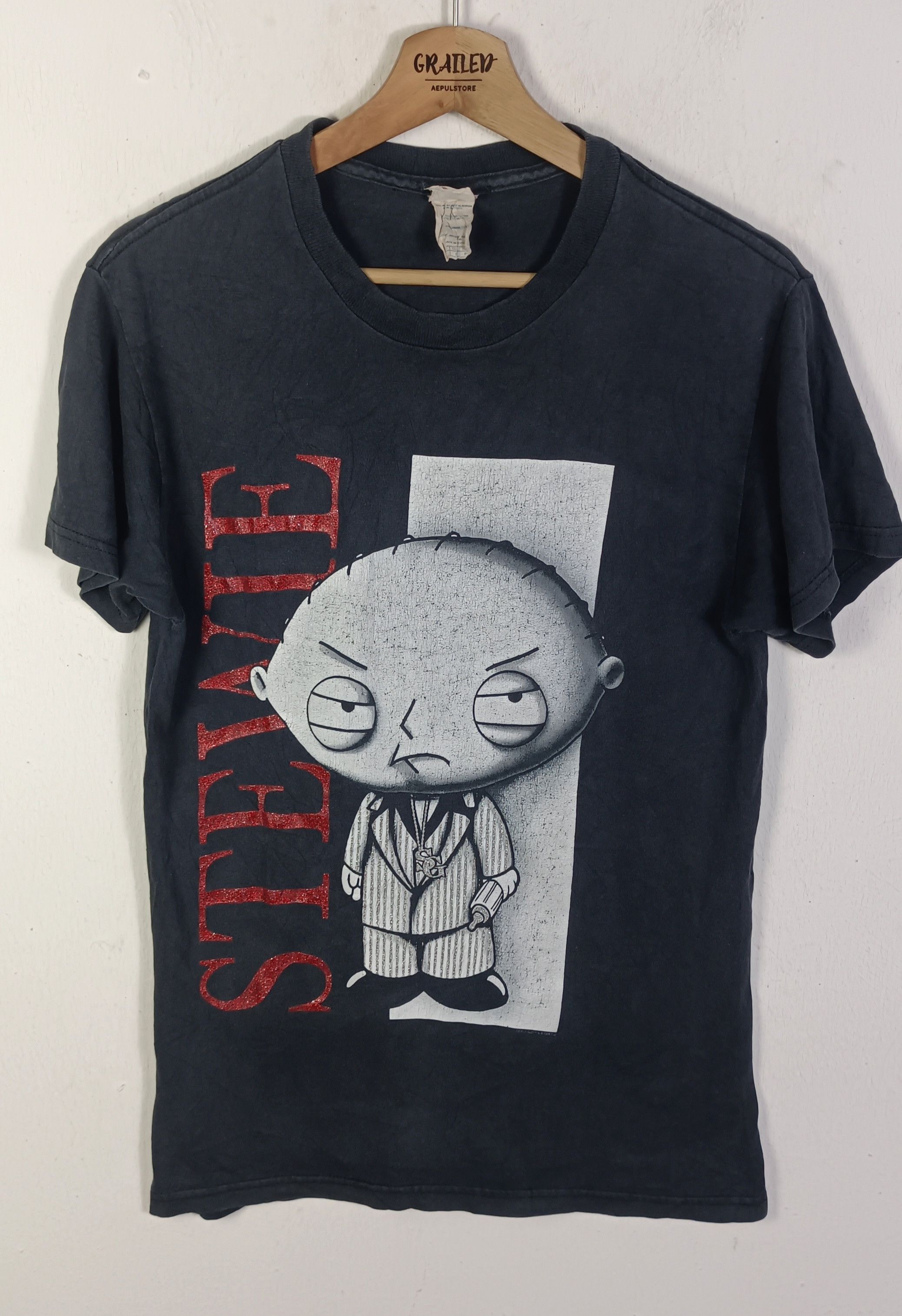 Cartoon Network × Vintage Vintage Stewie Family Guy Griffin Scarface Size US M / EU 48-50 / 2 - 3 Thumbnail
