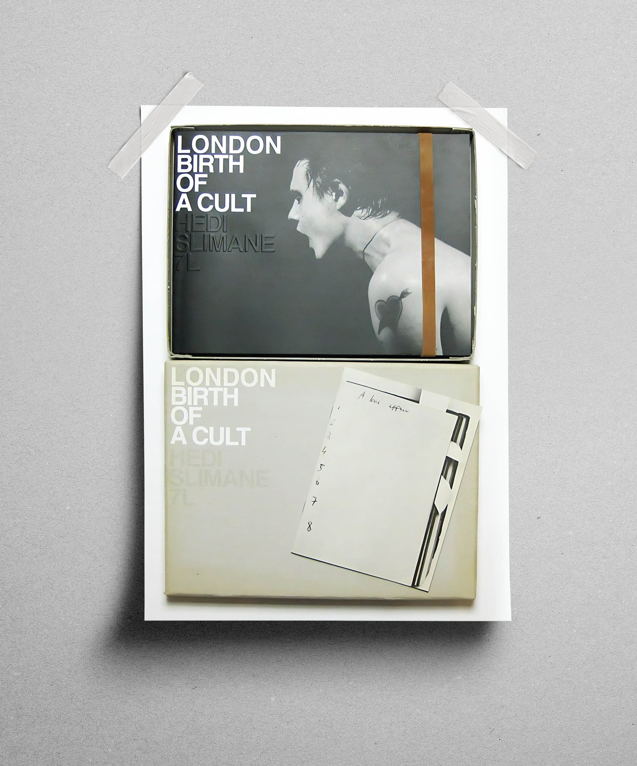 Hedi Slimane Hendi Slimane Art Poster Gift Vintage Archive Lookbook Logo Size ONE SIZE - 3 Thumbnail