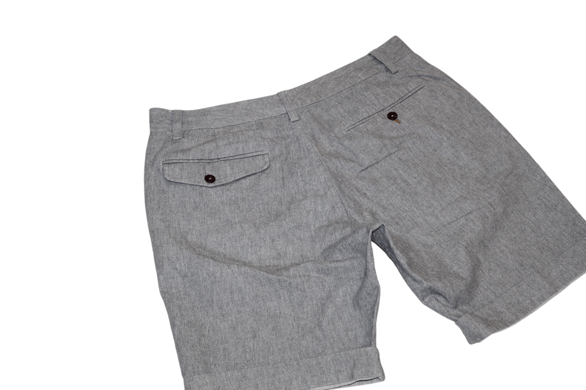 Universal Works Universal Works Grey Classic Cotton Chino Shorts Size US 34 / EU 50 - 7 Thumbnail