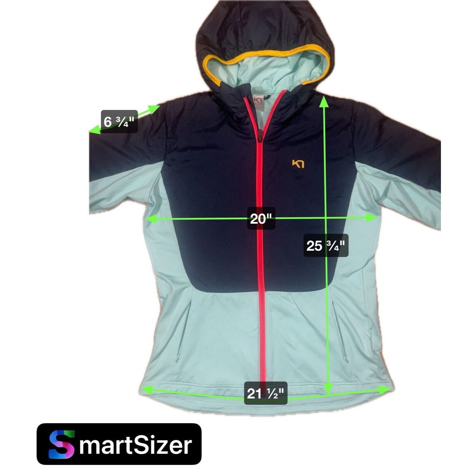 Other KARI TRAA RUNNING JACKET TIRILL Green Navy Size LARGE SANNE Size L / US 10 / IT 46 - 4 Thumbnail
