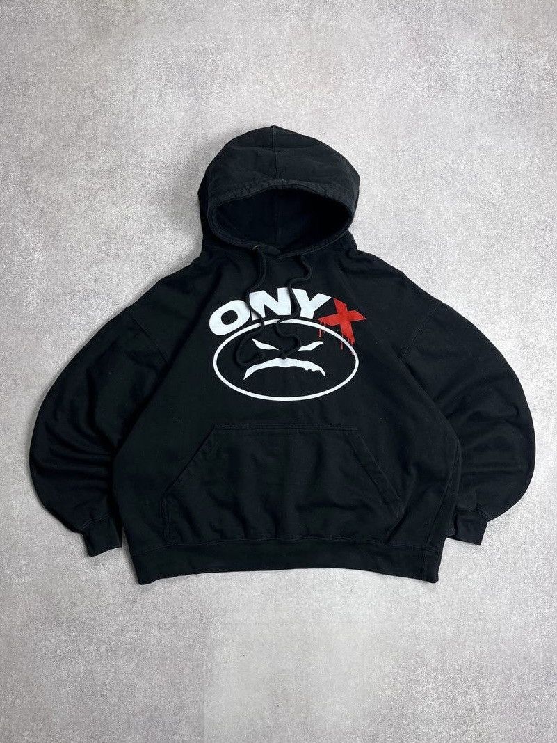 Band Tees × Vintage Vintage ONYX Madface United States Ghetto Boxy Hoodie XL Size US XL / EU 56 / 4 - 1 Thumbnail