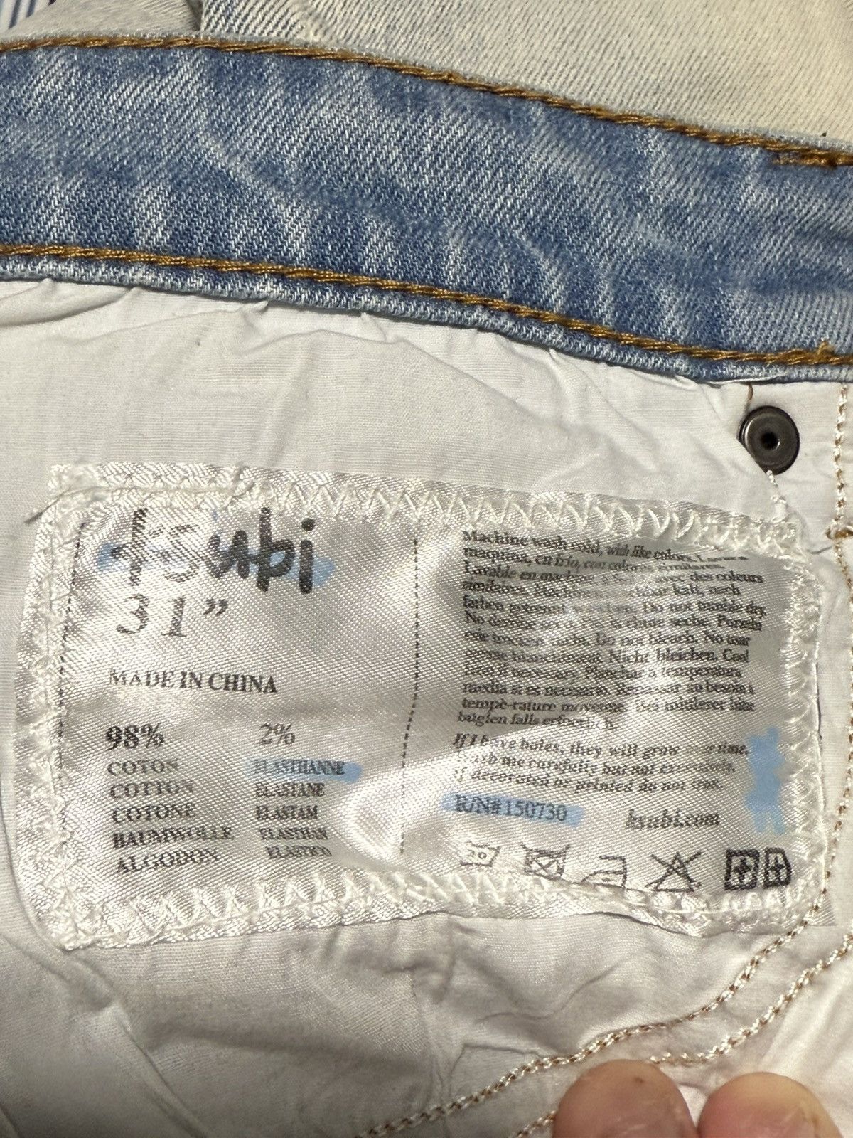 Ksubi Ksubi Denim Van Winkle Boneyard (Phase Out) Size US 31 - 6 Thumbnail