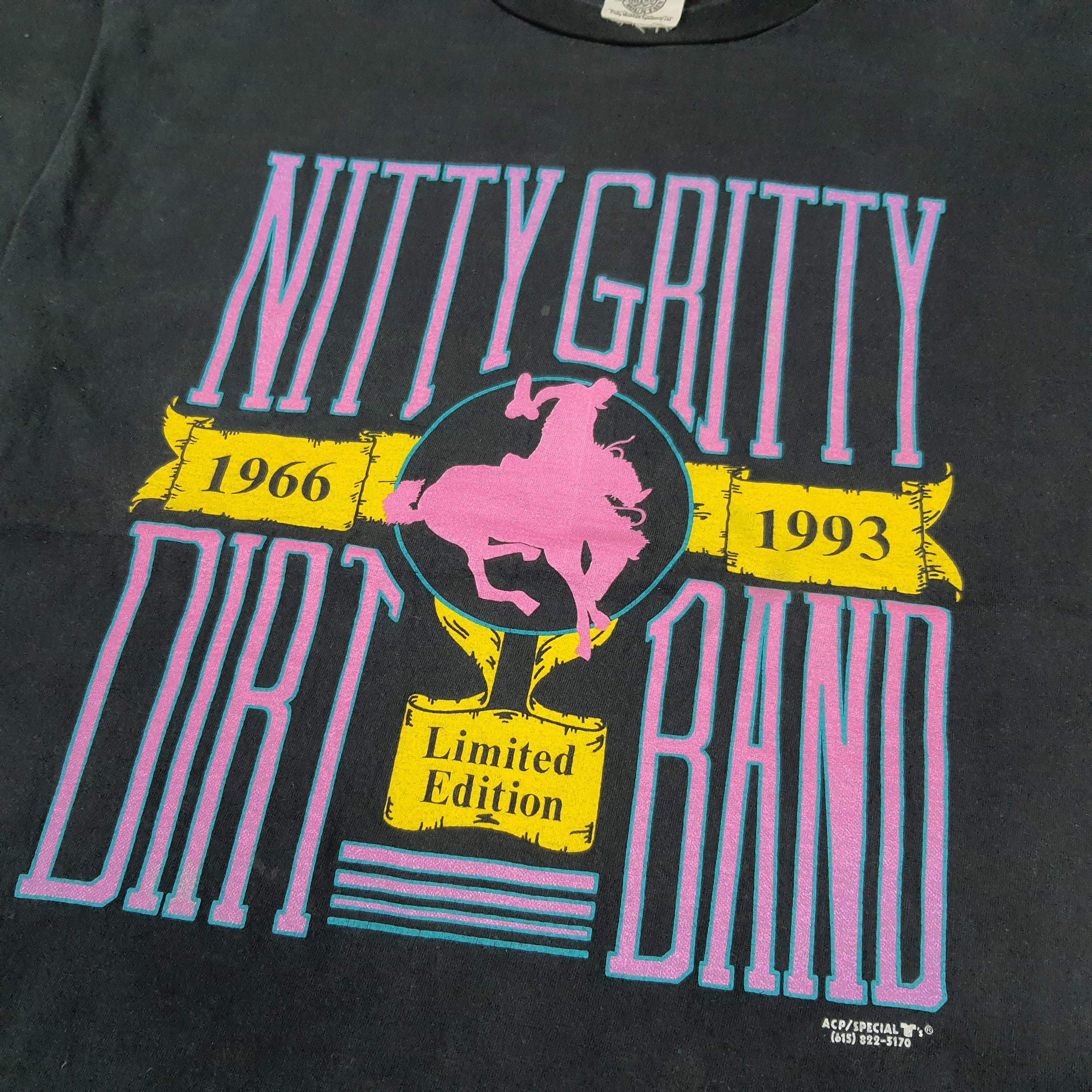 Band Tees × Vintage Vintage Nitty Gritty Dirt Band T-shirt Size US M / EU 48-50 / 2 - 2 Thumbnail