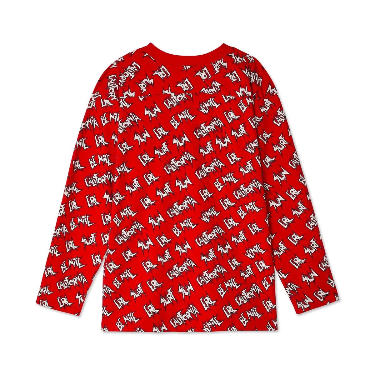 ERL DS! SS23 ERL All Over Logo Sunscreen Red Long Sleeve Size US M / EU 48-50 / 2 - 3 Thumbnail