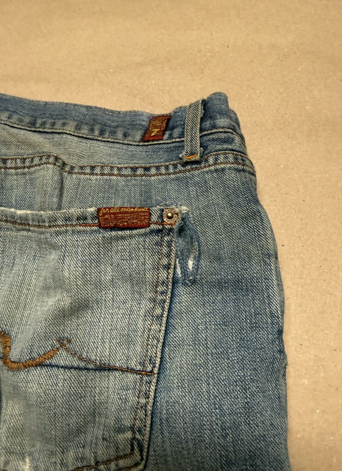 7 For All Mankind Seven 7 For All Mankind Bootcut Jeans Men’s 36 x 33 Rare! Size US 36 / EU 52 - 6 Thumbnail