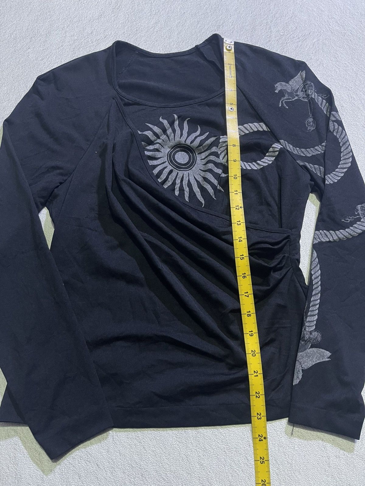 Hysteric Glamour Y2K LONG SLEEVE TSHIRT MOTIF IFSIX WASNINE STYLE Size US M / EU 48-50 / 2 - 8 Thumbnail