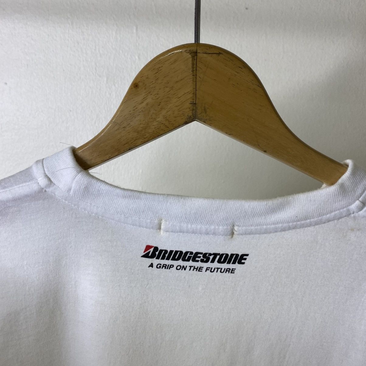 Formula 1 Vintage 90s F1 Bridgestone Potenza Sponsor Tee Racing Size US L / EU 52-54 / 3 - 5 Thumbnail
