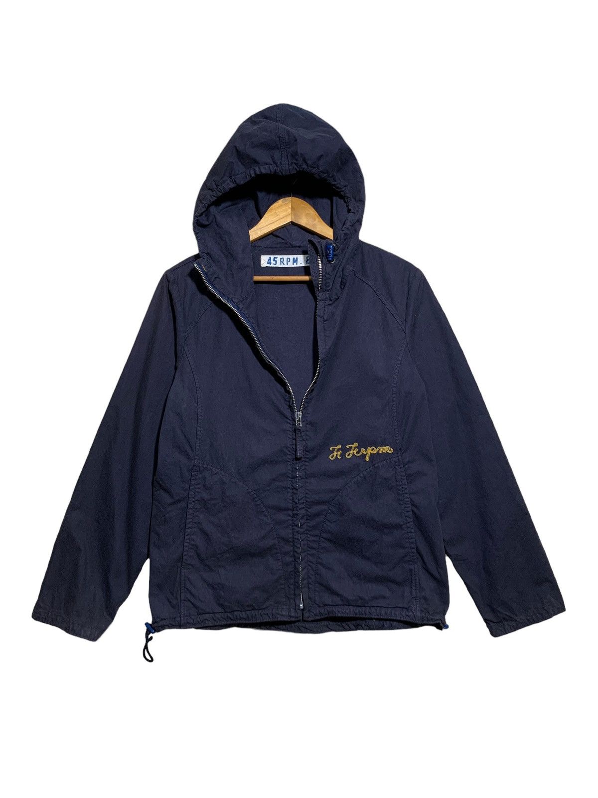 45rpm 🔥45RPM ZIPPER HOODIE JACKETS NAVY Size US M / EU 48-50 / 2 - 1 Thumbnail