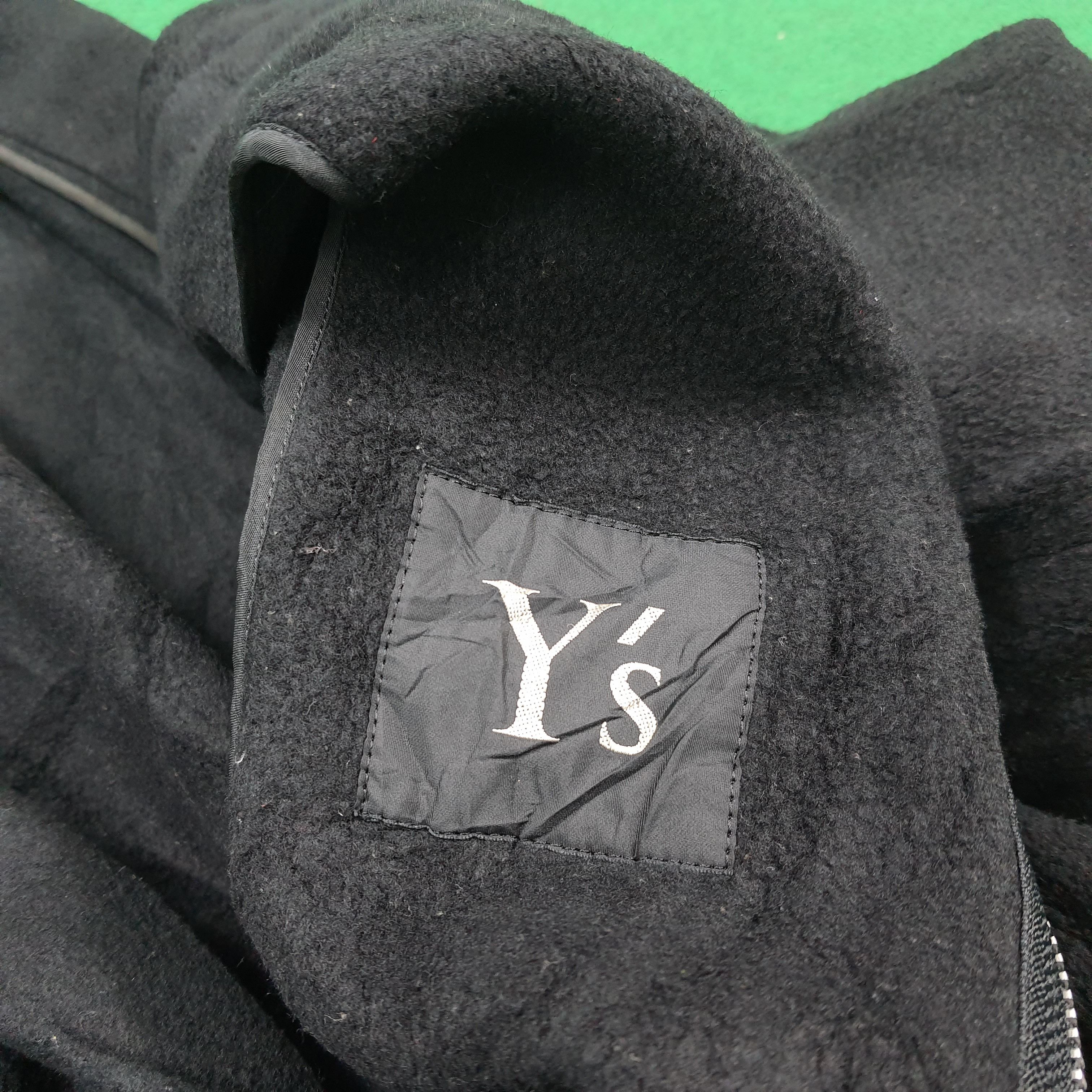 Y's Vintage Y's Yohji Yamamoto Fleece Jacket Overcoat C284N1 Size US XXL / EU 58 / 5 - 5 Thumbnail