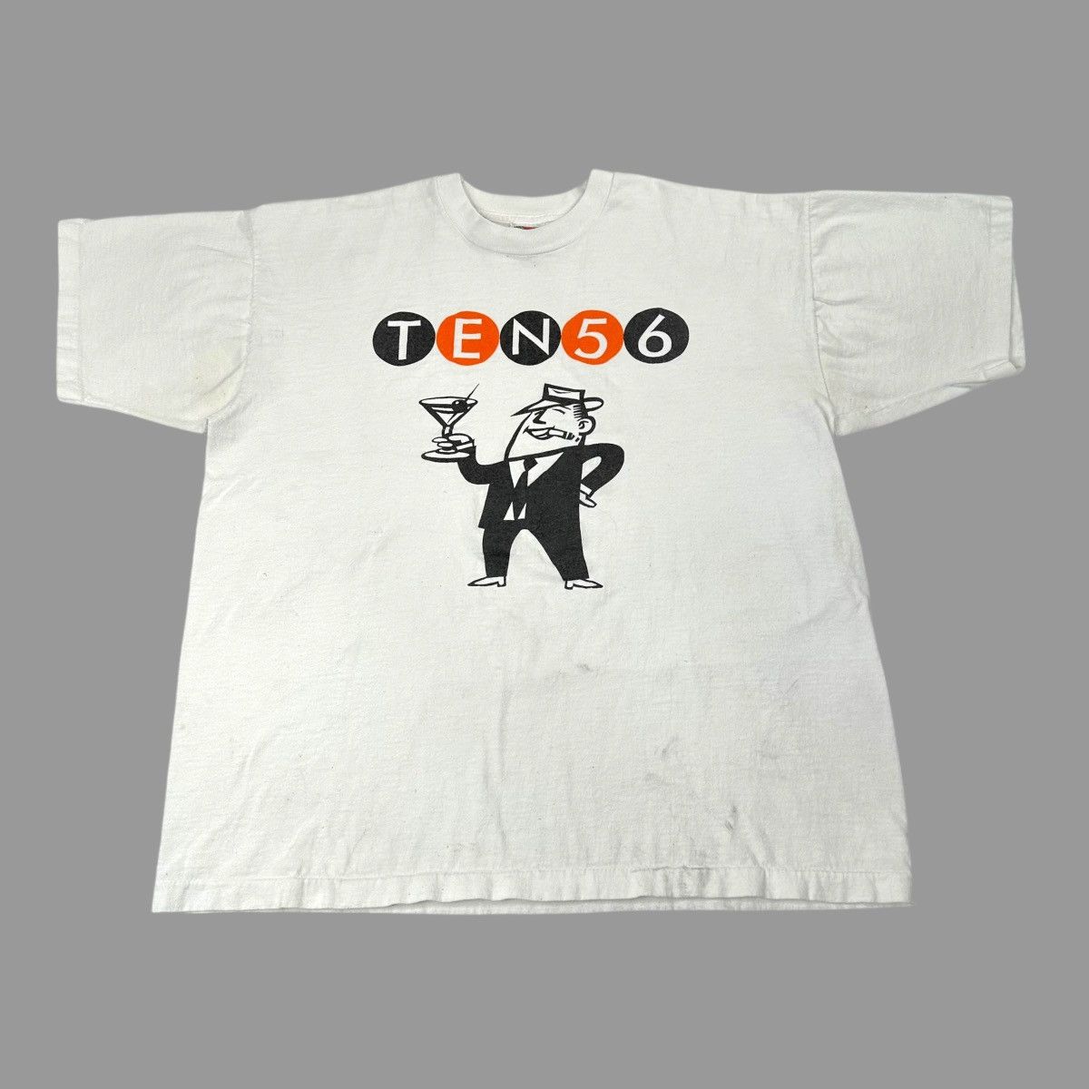 Vintage Vintage 90s ten56 tshirt Size US XL / EU 56 / 4 - 1 Thumbnail