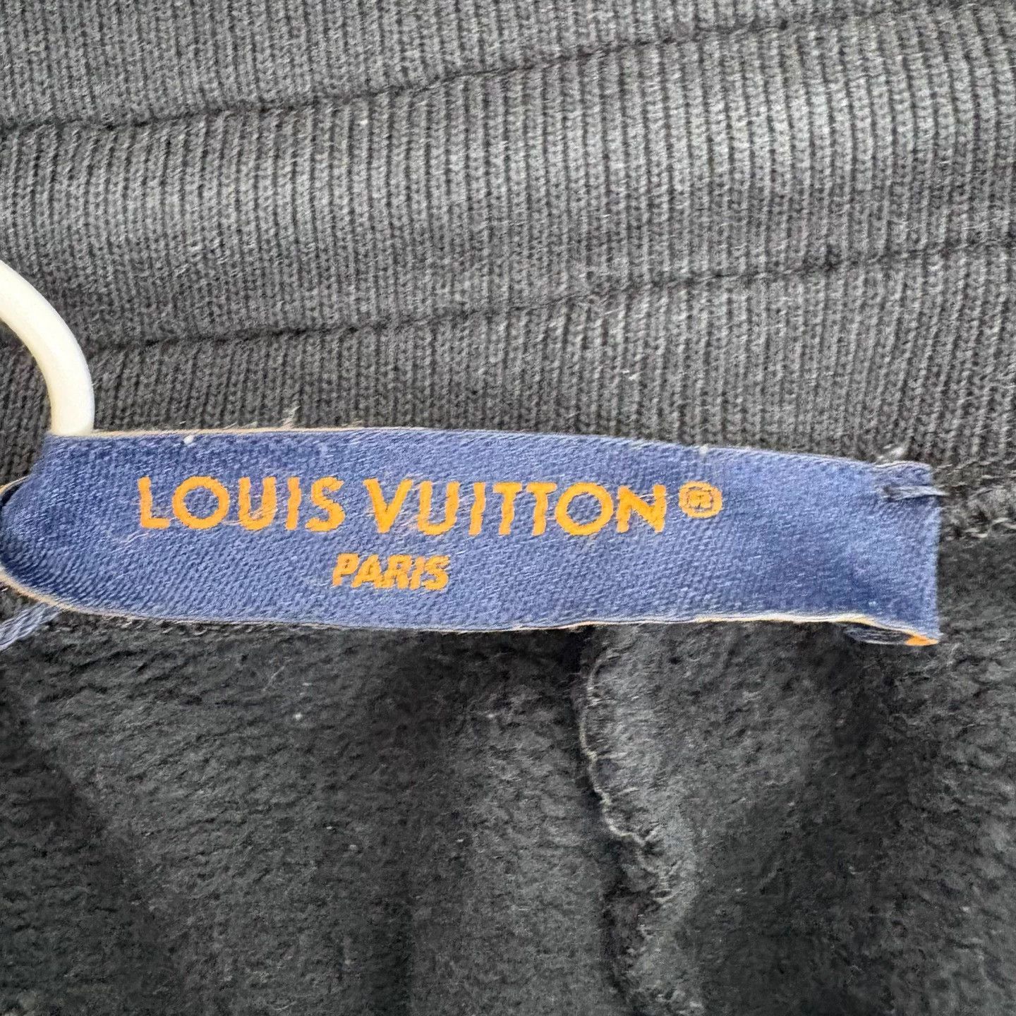 Louis Vuitton LV Black Embroidered Logo Drawstring Casual Pants Size 26" / US 2 / IT 38 - 3 Thumbnail