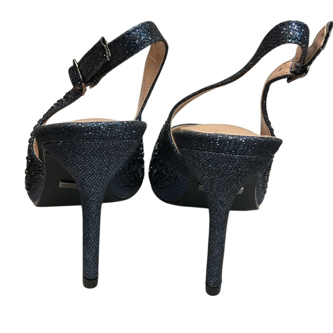Other Lauren Lorraine Rhinestone Slingback Heels Navy Sz 8.5 NWB Size US 8.5 / IT 38.5 - 11 Thumbnail