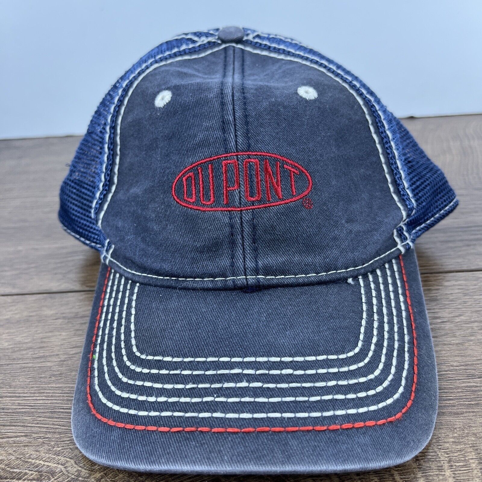 Other OU Point Hat Gray Hat Adjustable Gray Adult Size Hat Size ONE SIZE - 3 Thumbnail