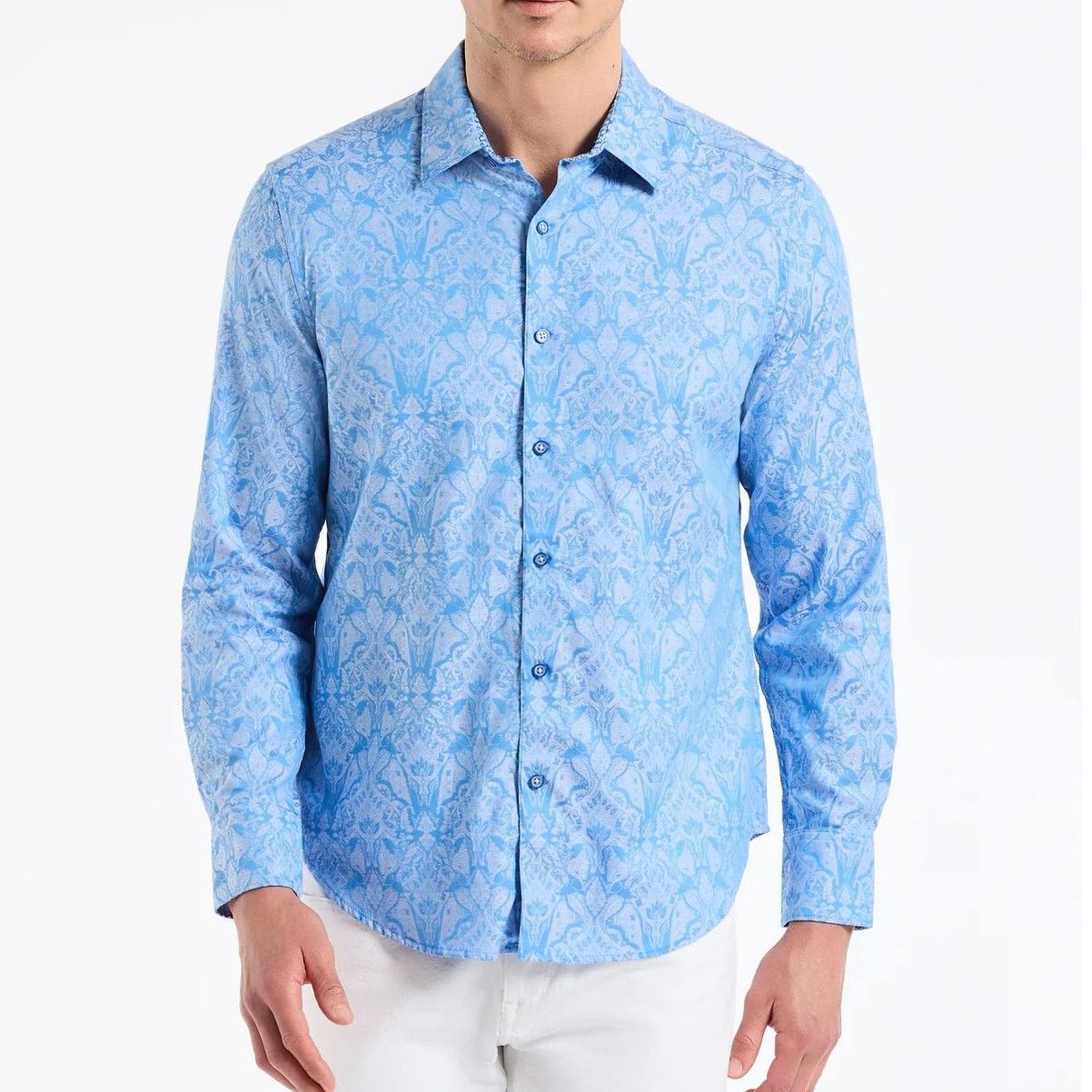 Robert Graham Robert Graham Highland Classic Long Sleeve Button Down Shirt Size US M / EU 48-50 / 2 - 1 Thumbnail
