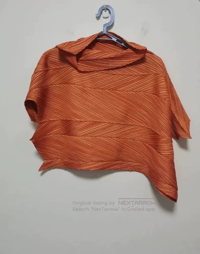 Issey Miyake Issey Miyake Orange Short Sleeve Size M / US 6-8 / IT 42-44 - 1 Thumbnail