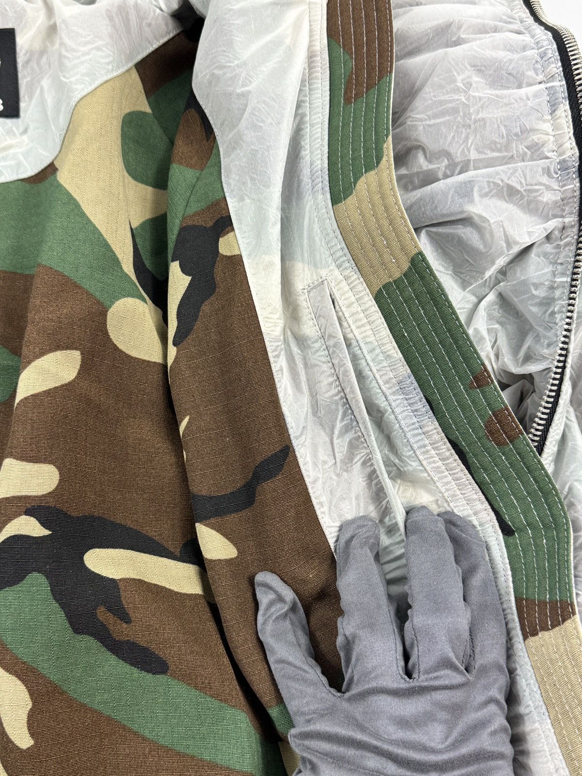 Thug Club CAMOUFLAGE PRINT JACKET Size US XL / EU 56 / 4 - 8 Thumbnail