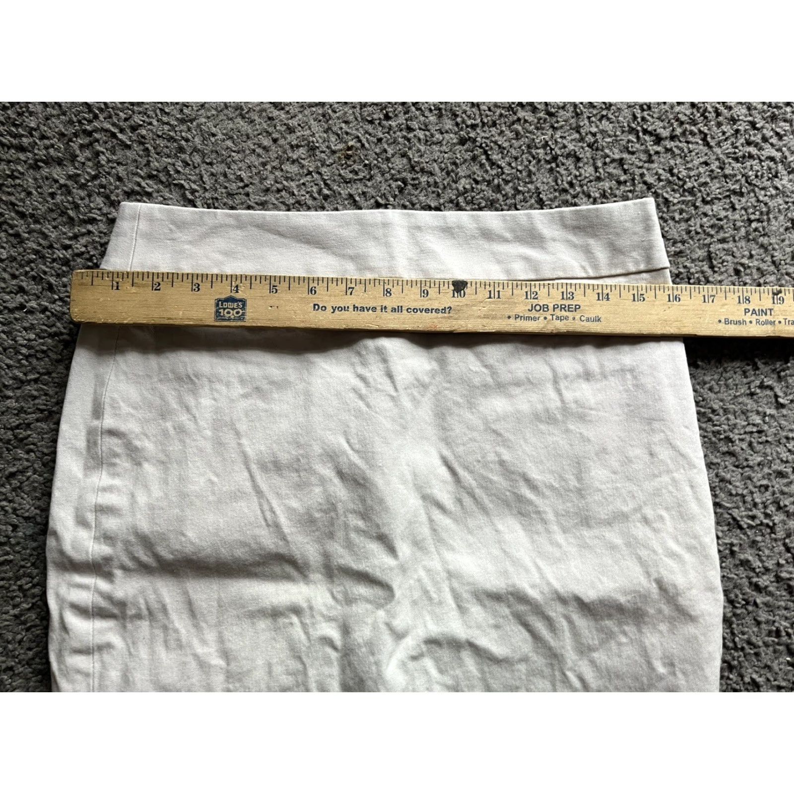 Banana Republic Banana Republic Beige Business Formal Stretch A-Line Skirt Size 6 Petite Size 28" / US 6 / IT 42 - 5 Thumbnail