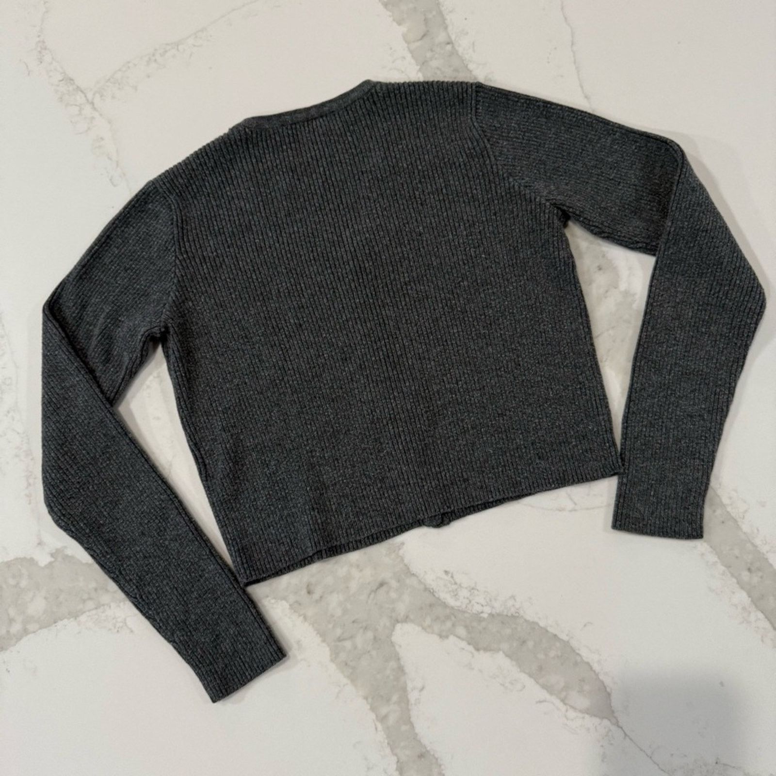 Brandy Melville Brandy Melville Shannon Ribbed Cardigan Sweater Womens OS Size ONE SIZE - 10 Thumbnail