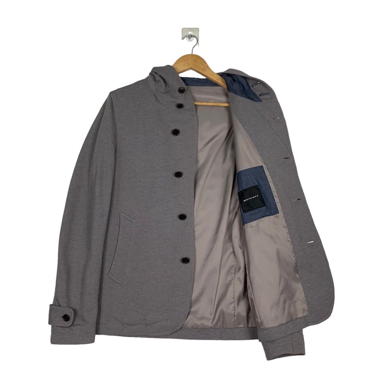 Boycott BOYCOTT Casual Hoodie Jacket #0989-C44 Size US M / EU 48-50 / 2 - 9 Thumbnail