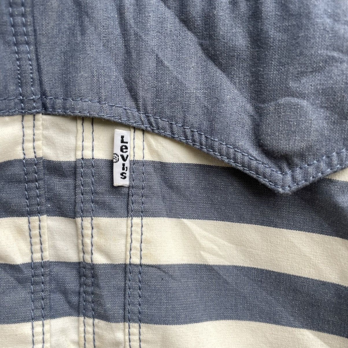 Levi's Vintage Levis Two Tone Stripe Hooded Jacket Size US S / EU 44-46 / 1 - 6 Thumbnail