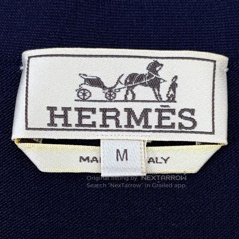 Hermes Hermes Purple pattern print V-neck single-breasted long-sl Size M / US 6-8 / IT 42-44 - 5 Thumbnail