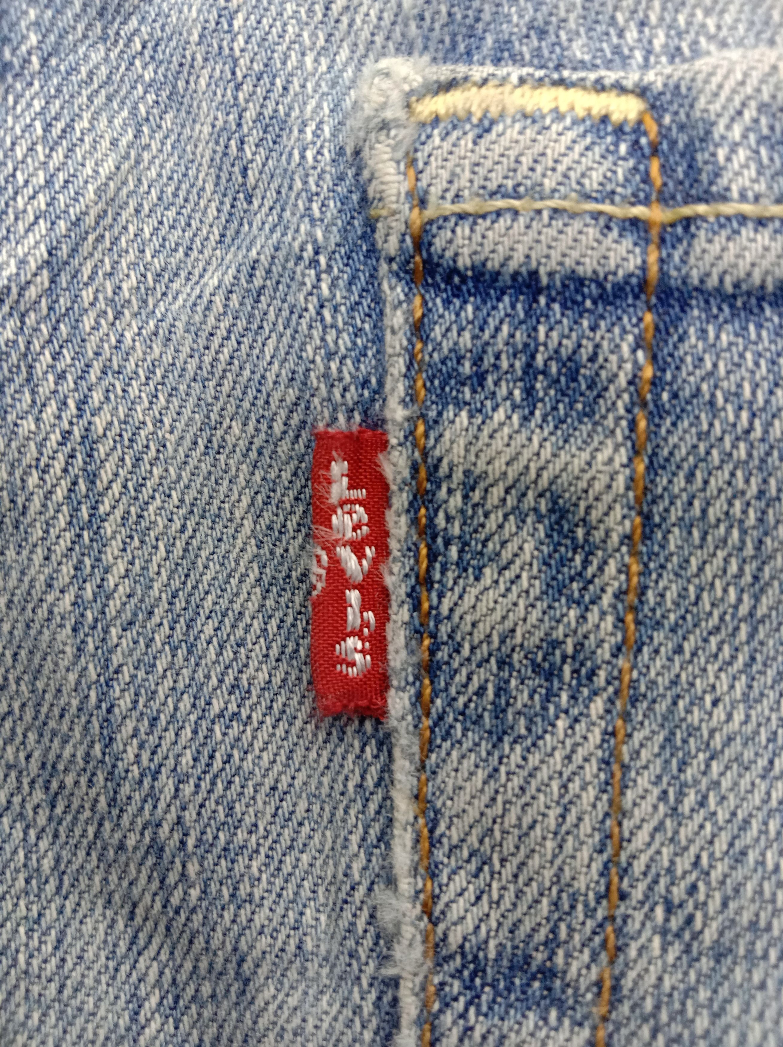 Levi's Vintage Levi's 502 Jeans Light Wash Taper Fit Denim Size 29" - 11 Thumbnail