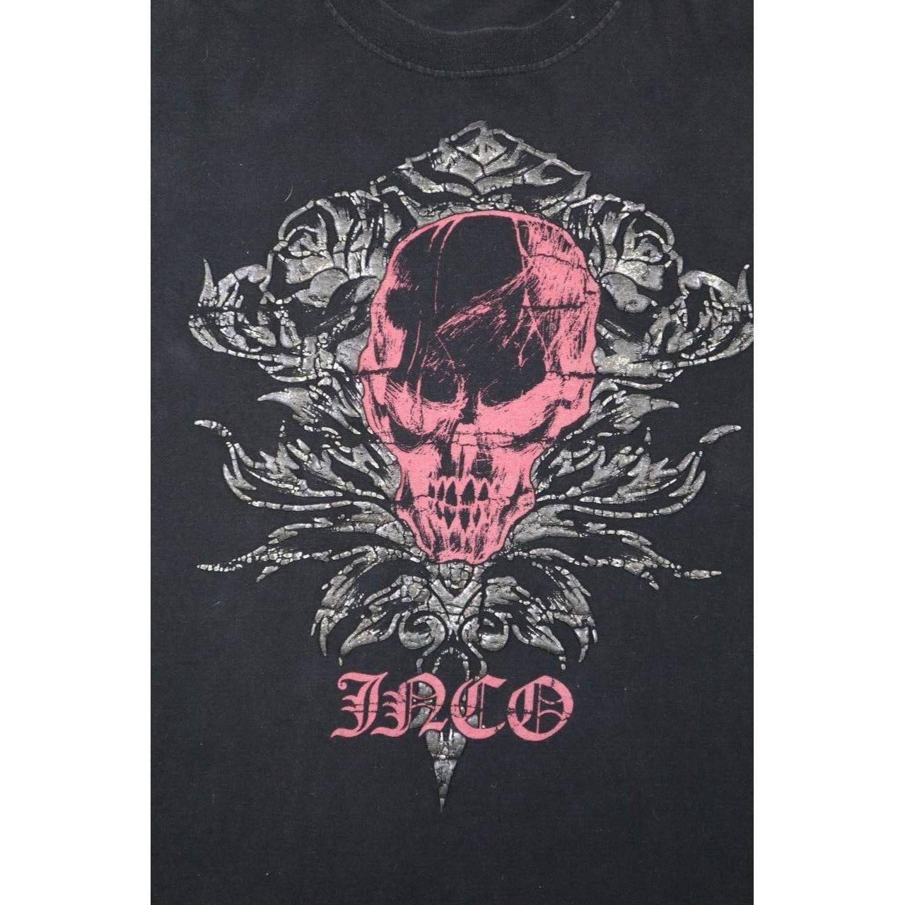 JNCO Vintage Y2K JNCO Black Shirt Ghotic Skull Roses T Shirt XL Size XL / US 12-14 / IT 48-50 - 3 Thumbnail