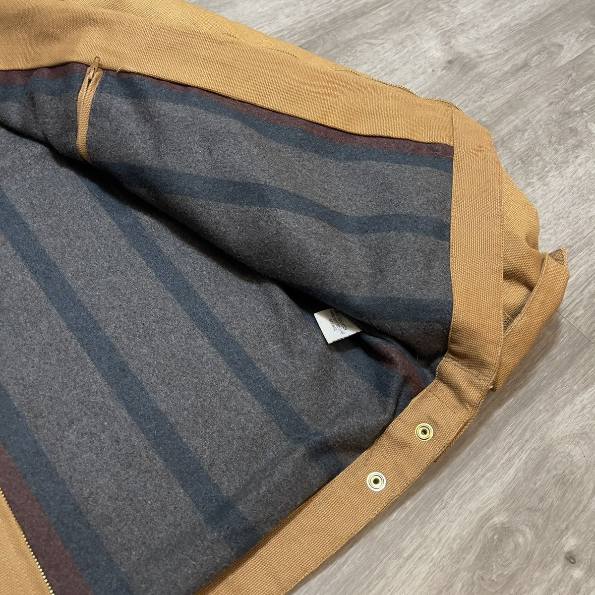 Other Vintage JB Hunt Blanket Lined Work Detroit Jacket Size US XXL / EU 58 / 5 - 3 Thumbnail