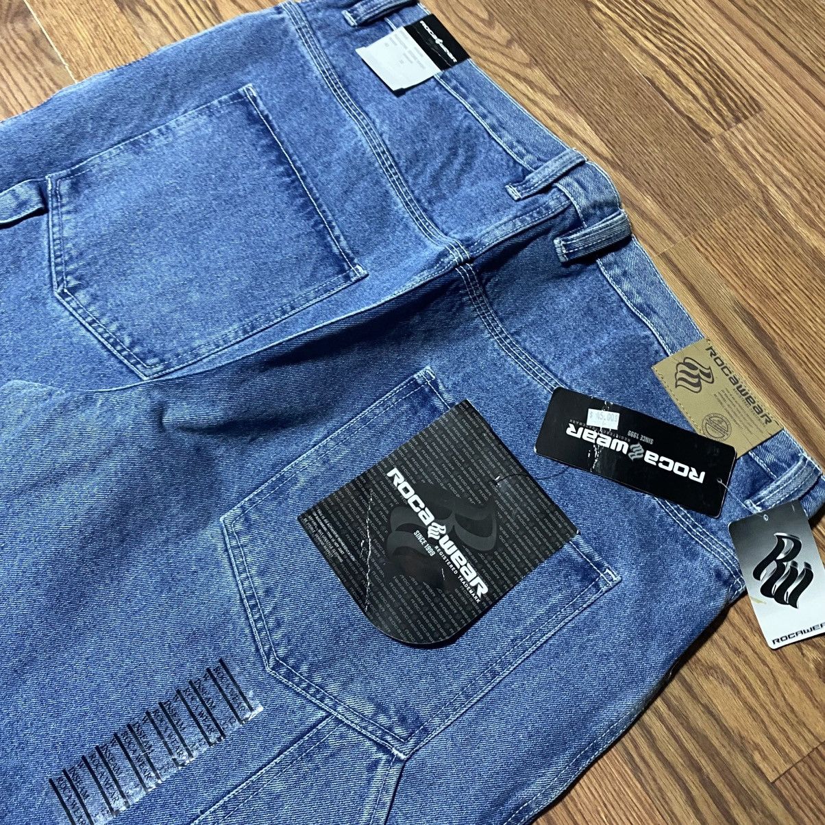 Rocawear Y2k 2000s rocawear jnco like baggy wide leg jeans Size US 42 / EU 58 - 1 Thumbnail