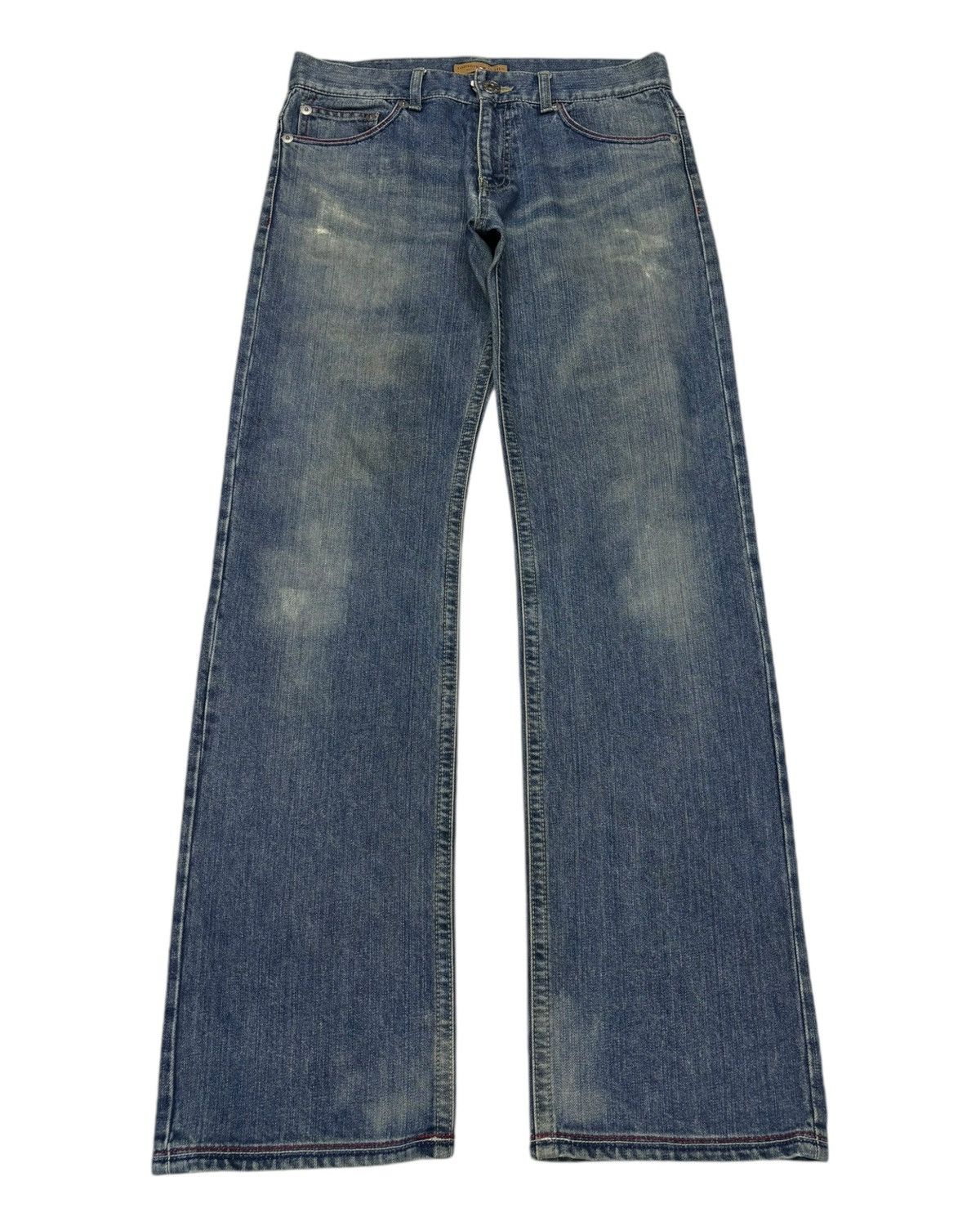 Hysteric Glamour × Tommy Hilfiger Tommy Hilfiger Straight Cut Blue Denim Jeans Size US 32 / EU 48 - 2 Thumbnail