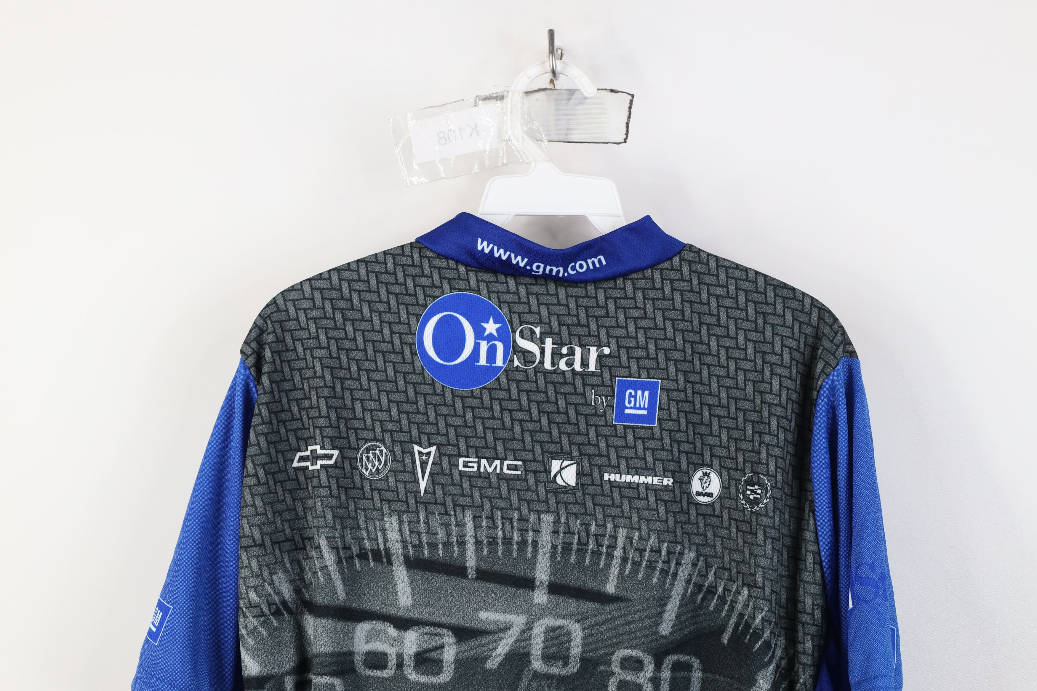 Vintage Vintage GM General Motors On Star Bicycle Cycling Jersey USA Size US L / EU 52-54 / 3 - 15 Thumbnail