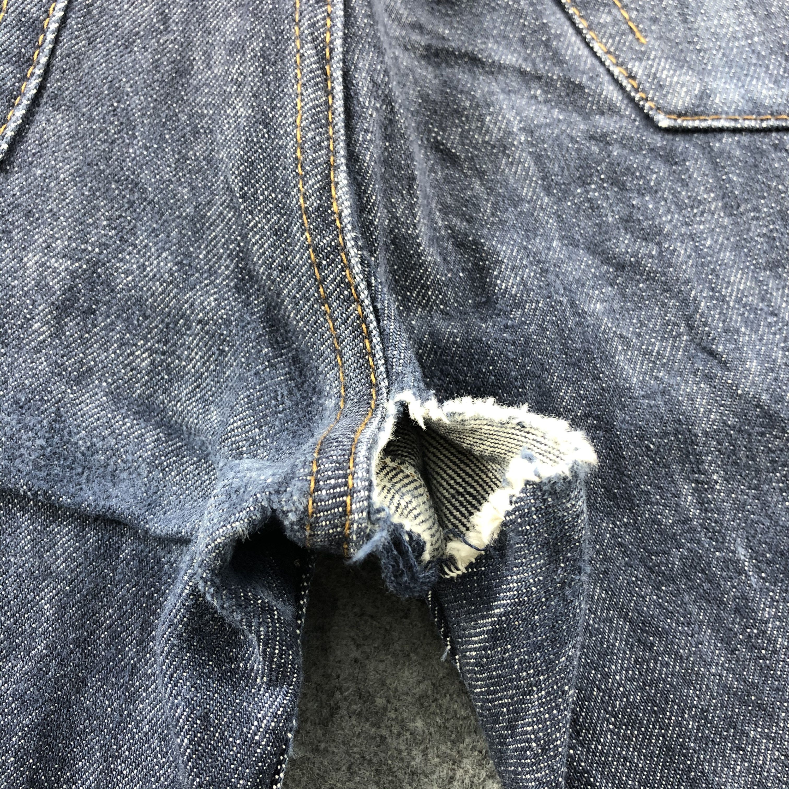 Levi's Vintage 90s Distress Blue Levis 501 Jeans-JM1572 Size US 30 / EU 46 - 6 Thumbnail