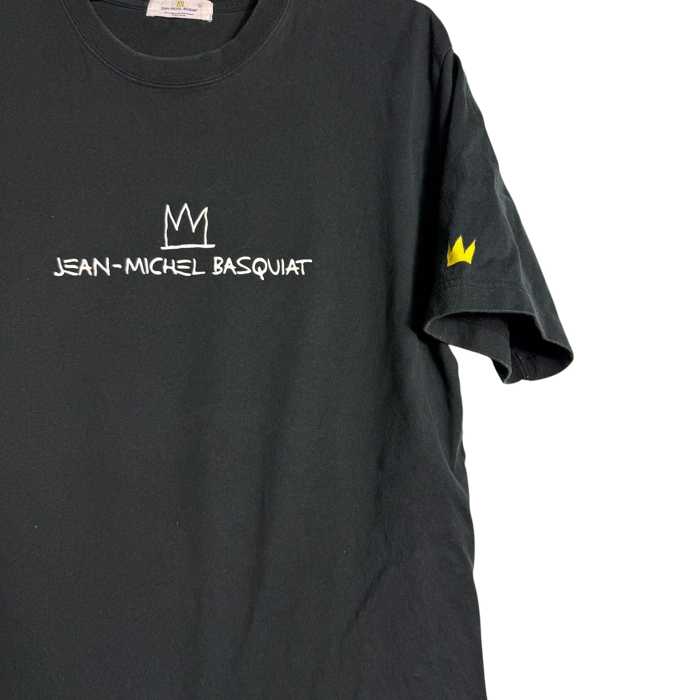 Jean-Michel Basquiat 🔥RARE🔥Vintage Jean-Michel Basquiat Evil Thoughts T-shirt Size US L / EU 52-54 / 3 - 2 Thumbnail