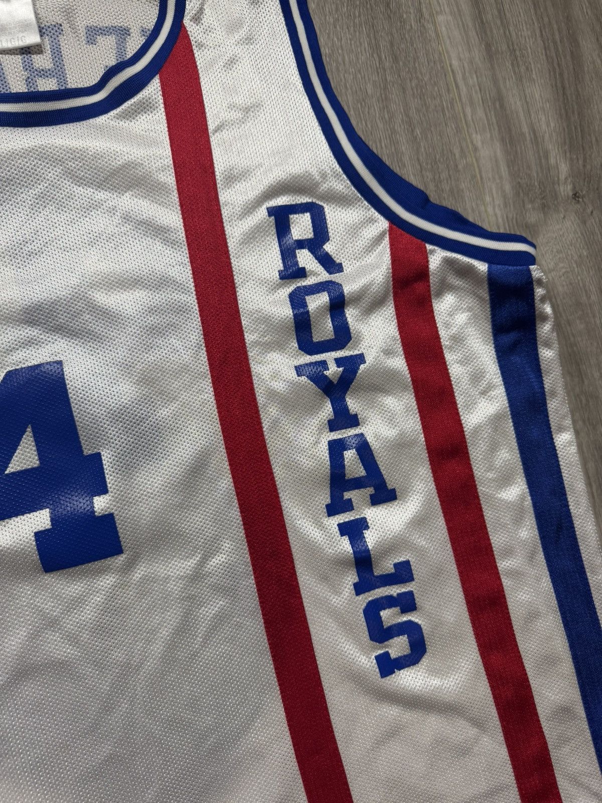 Reebok Chris Webber Sacramento Kings Men’s Large HWC Royals Jersey Size US L / EU 52-54 / 3 - 4 Thumbnail
