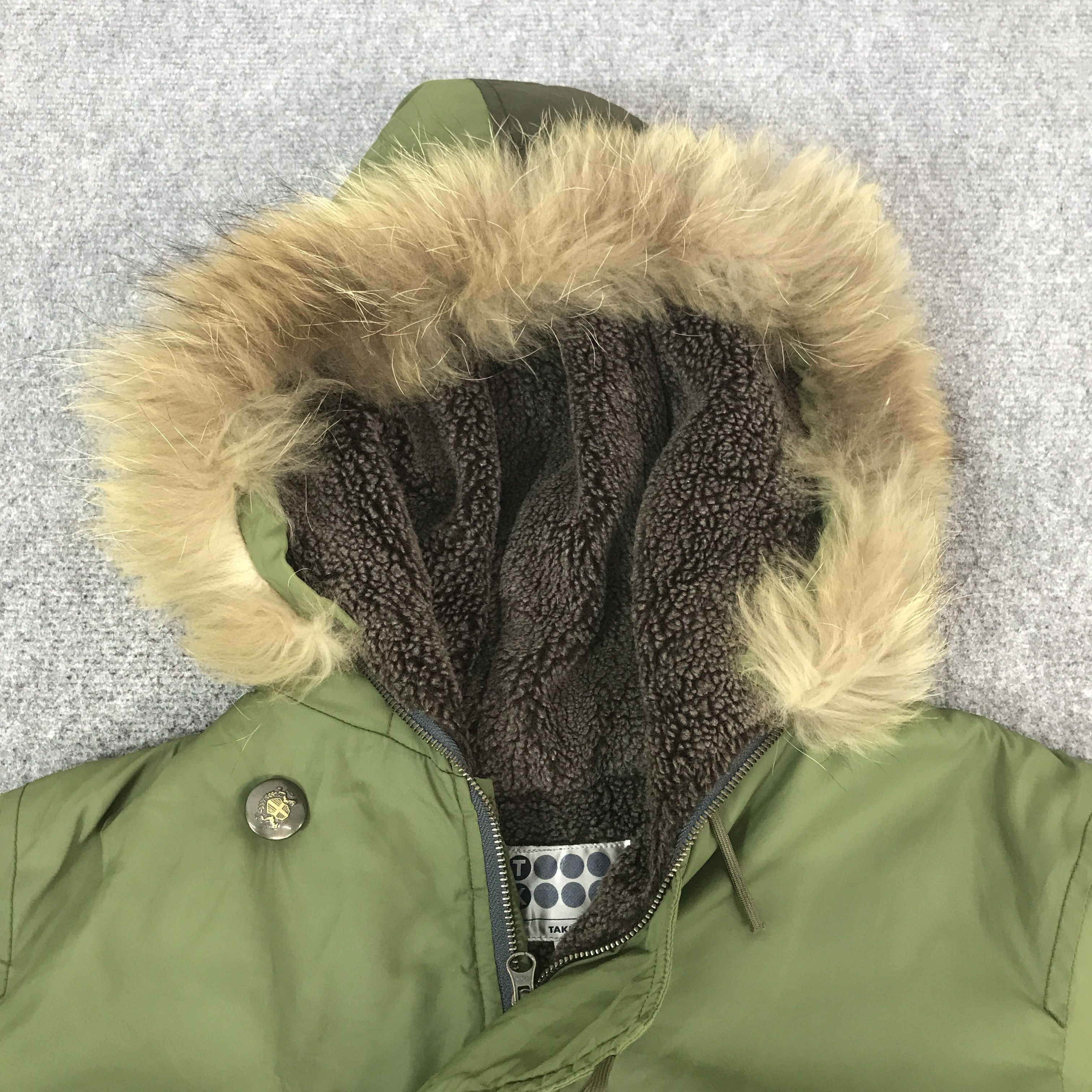 Takeo Kikuchi Takeo Kikuchi Japan Bomber Fur Hoodie Jacket K65B11 Size US L / EU 52-54 / 3 - 8 Thumbnail