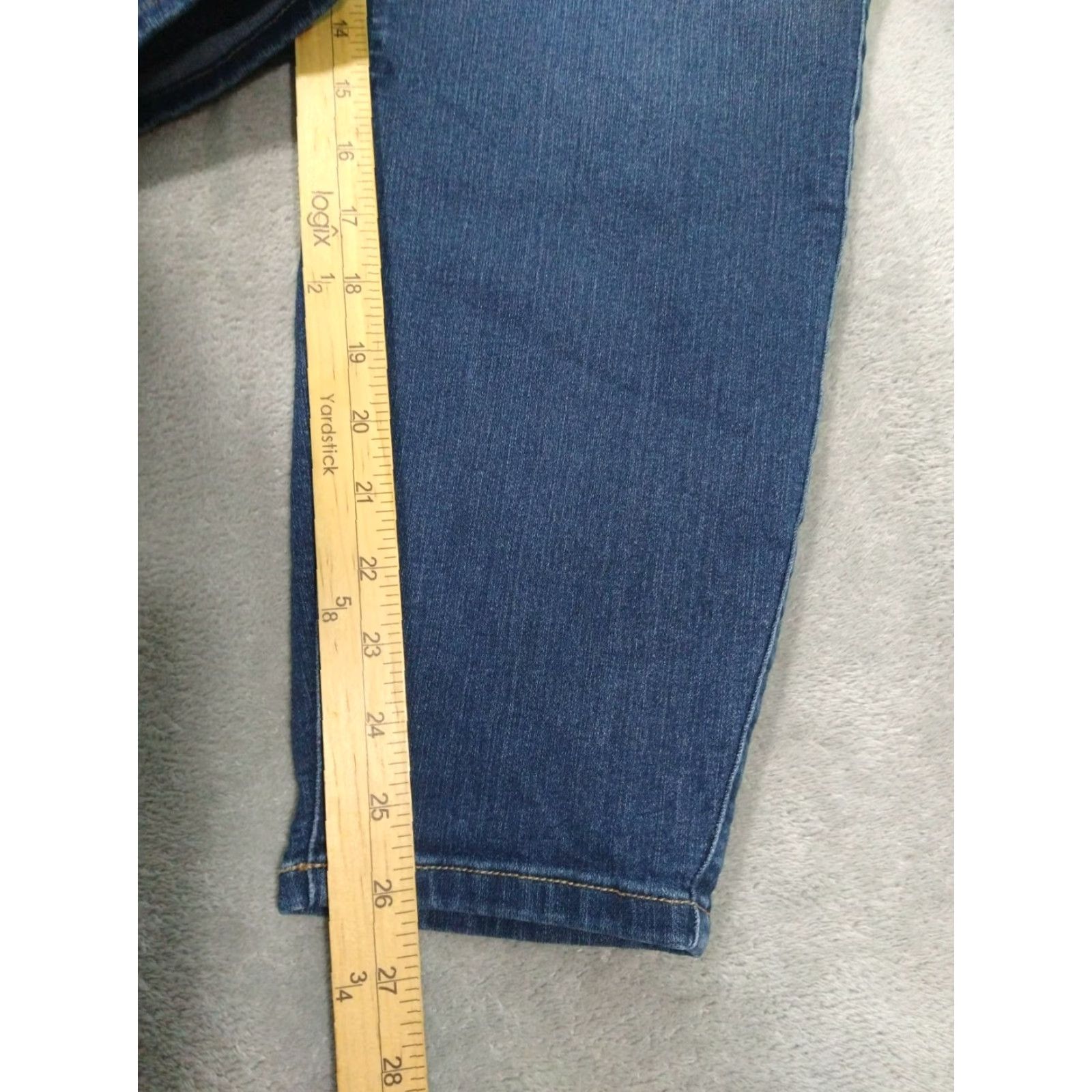 Torrid Torrid Jeans Womens 22S Blue Denim Jegging High Rise Ankle Stretch 5-Pocket Plus Size 22 Womens Jeans Size 40" / US 18 - 5 Thumbnail