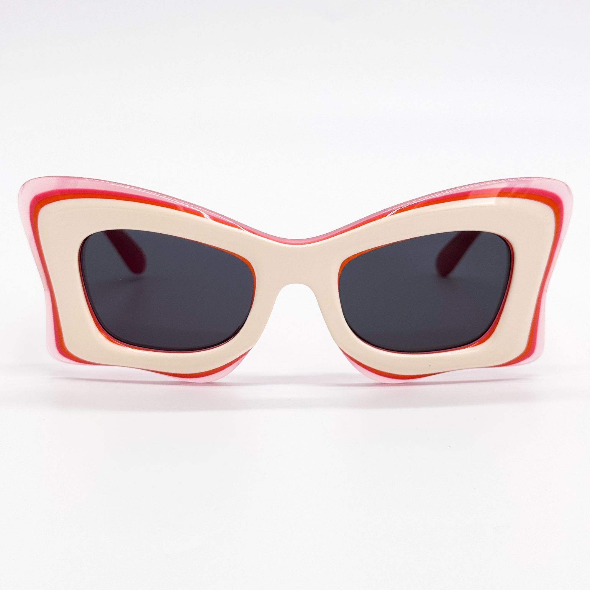 Loewe NEW LW40140U 59A, LOEWE WHITE PINK WOMEN SUNGLASSES LOEWE Size ONE SIZE - 4 Thumbnail