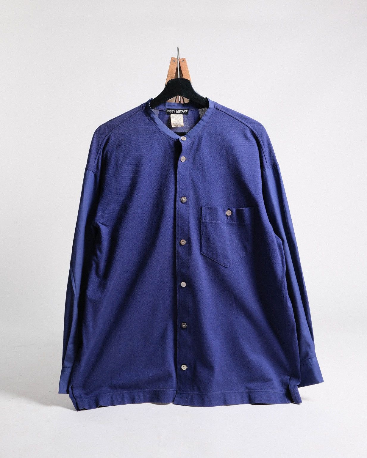 Issey Miyake Issey Miyake Stand Collar Shirt Size US M / EU 48-50 / 2 - 2 Thumbnail