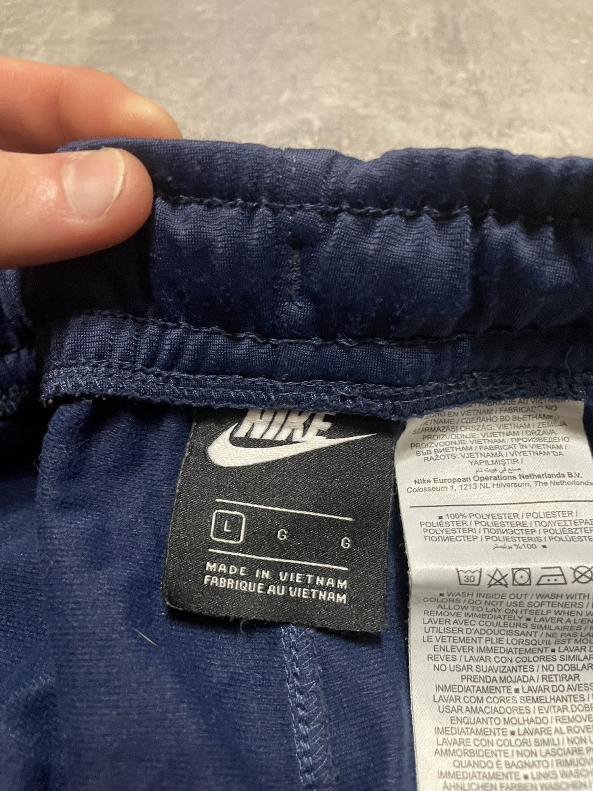 Nike × Vintage Vintage Nike Striped Pants Size L Size US 34 / EU 50 - 7 Thumbnail