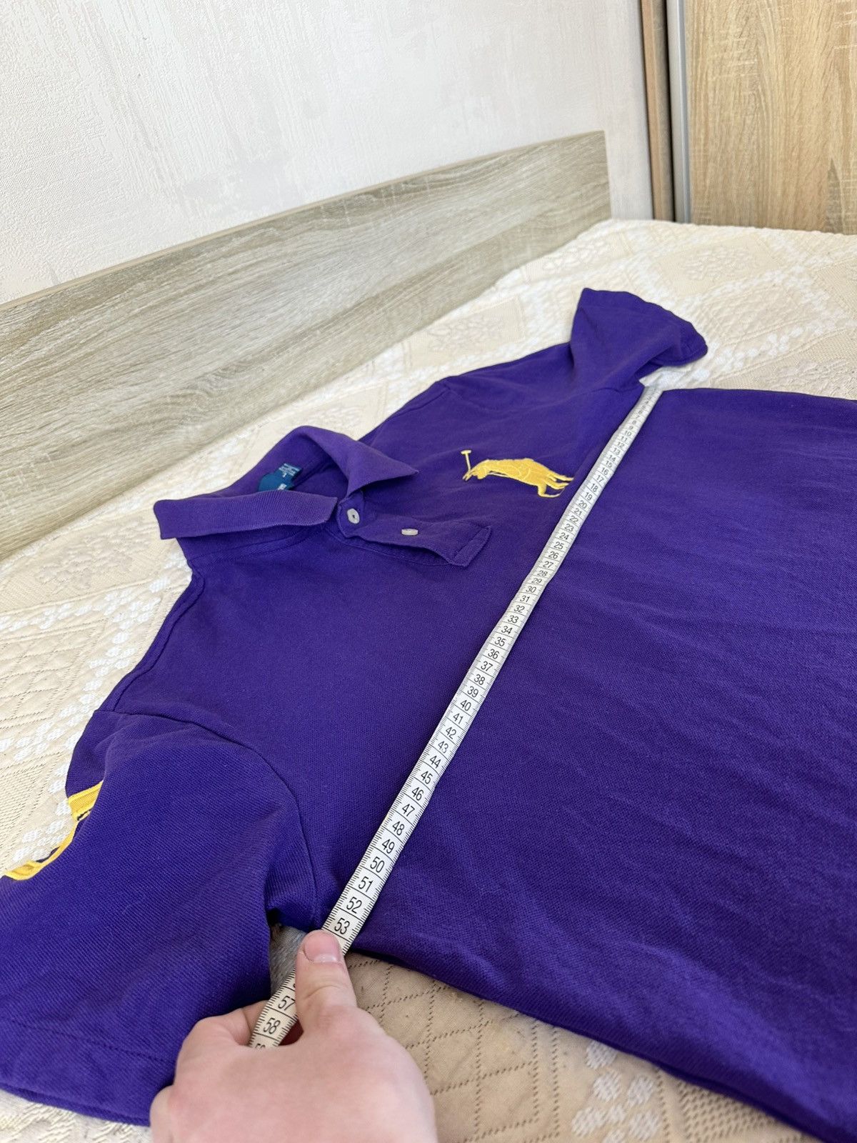 Polo Ralph Lauren 🔥 Ralph Lauren Vintage Big Pony Logo Polo T Shirt Club Size US L / EU 52-54 / 3 - 9 Thumbnail